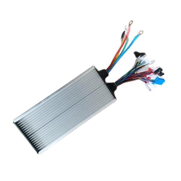 Double Row 18 Tube 1200W Motor Controller 48V-64V 22A-25A Output For E Bike E Scooter Aluminum Construction