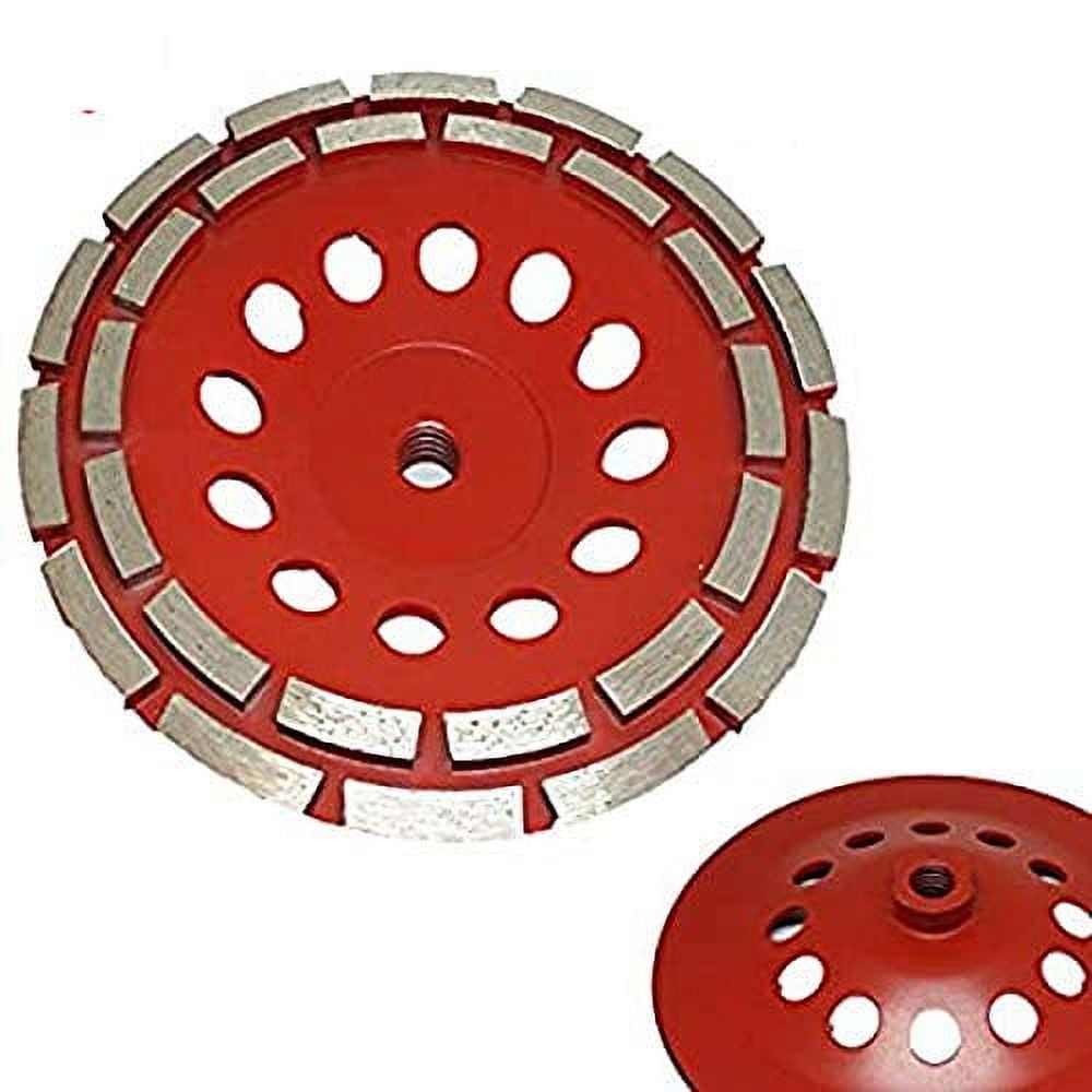 Double Row 28 Segments 5 8 11 Thread Arbor Grinding Cup Wheel Disc double-row-28-segments-5-8-11-thread-arbor-grinding-cup-wheel-disc