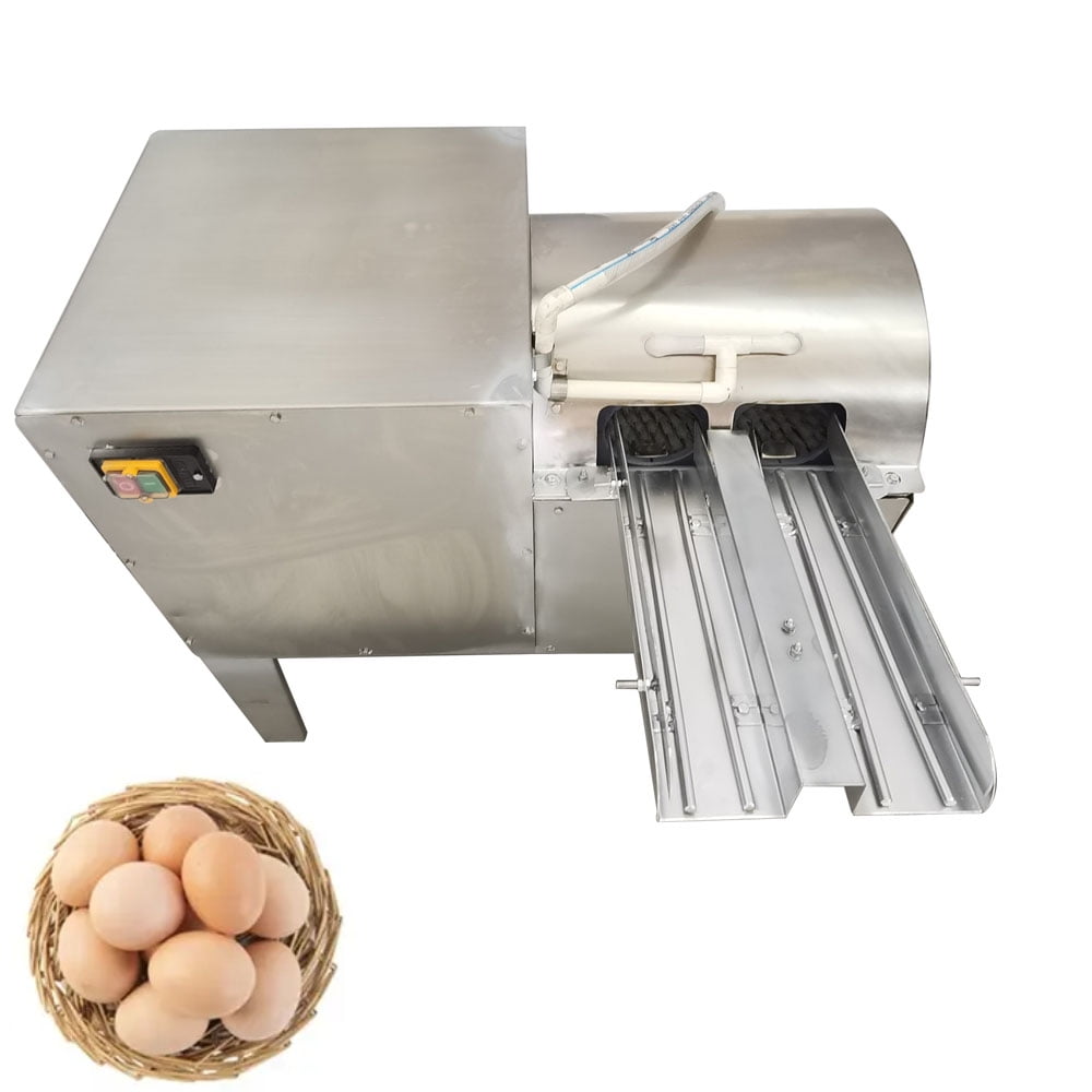 Double Row Automatic Egg Washing Machine Electric Farm Egg Surface Cleaning Machine 4000 Pcs/H
