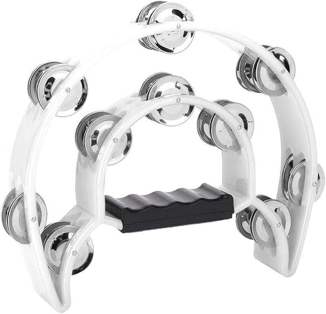 Double Row Jingles Tambourine Double Handbell Percussion Musical ...