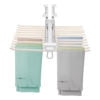 Point Out Rows Double-Row Pants Rack for Hanging Clothes,Pull Out Trousers Rack ...