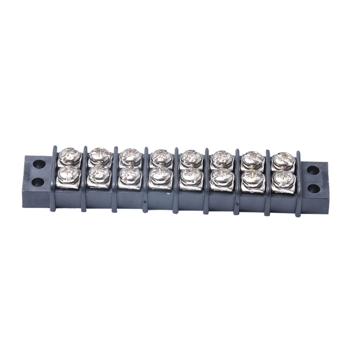 Double Row Terminal Block 2x8 Position Double Row Wire Screw Connector