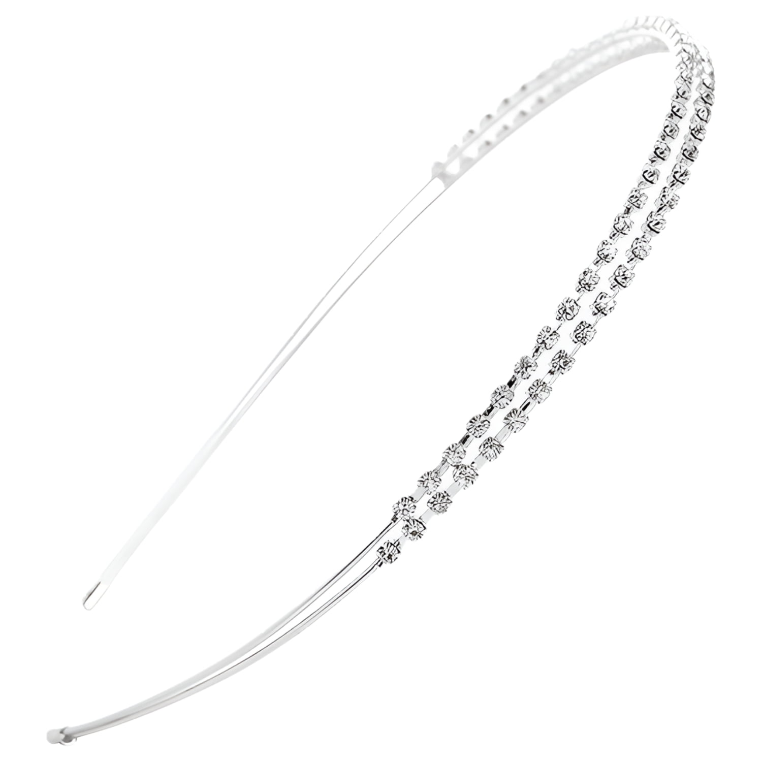 Women's Rhinestone Crystal Headband - Sparkly Hair Hoop Accessory For Parties, Casual Wear 10 thumbnail image