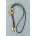 thumbnail image 1 of Double S Tiger Eye Bolo Tie 22840, 1 of 1