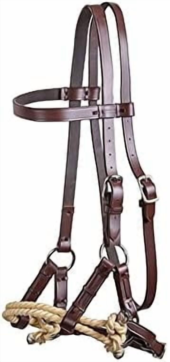 Double S Double Rope Side Pull | Ideal for Sensitive Horses | Double ...