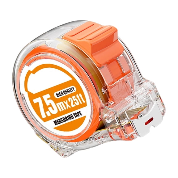 Double Scale Clear Tape Measure 300/500/750/1000cm Option Stainless Steel Blade With End Hook For Construction Tailoring Crafts