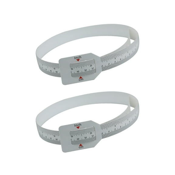 Double Scale cm/inch Measuring Tape 2pcs for Head Arm Circumference Measurement & Household Object Sizing
