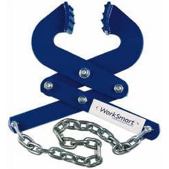 Double Scissor Pallet Puller, 4-1/2" Jaw Opening, 30" Chain, 2,000 Lb Load Limit
