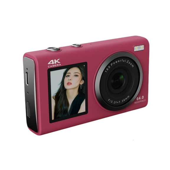 Double Screen 8000W 4K Camera Auto Focuses For Youth Beginner Multiple Scene Mode