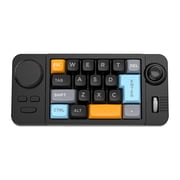 Double Scroll Wheel Mechanical Keyboard 19 Key Small Keypad Color Backlits Programmable Joystick Hot Swappable Switches