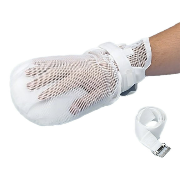 Double-Security Mitts Protective Hand Mitts One Size Fits Most 2-Strap 2814, 2 Ct