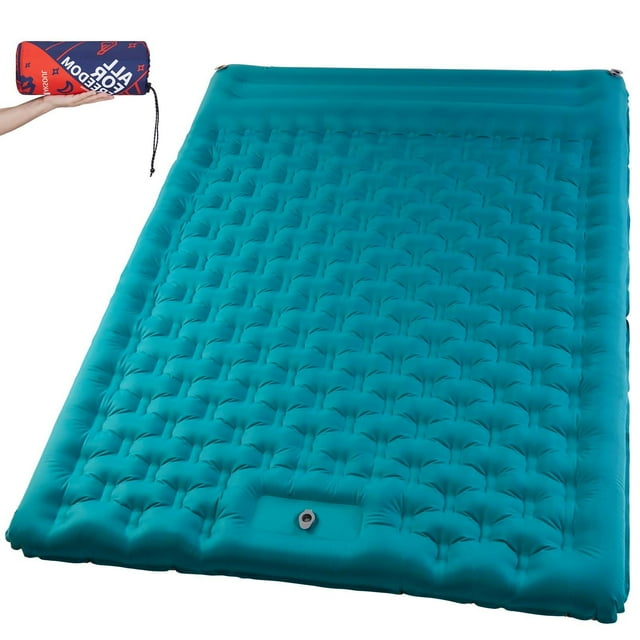 Double SelfInflating Sleeping Pad75 *51*5 Inch Camping Mattress Pad