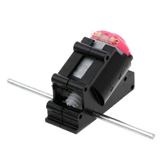 Double Shaft Bevel Angle Gear Motor Suit Worm Reducer 3-6V DIY Parts