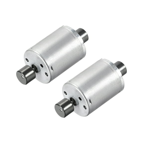 Double Shaft Vibration Motors DC 12V 6000RPM Strong Power Dual Head Massager Vibrating Motor 54x24.2mm 2pcs