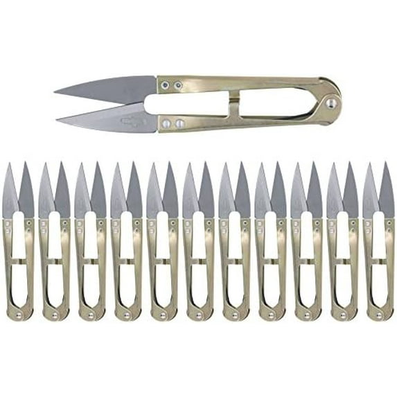 Double Sharp Quick-Clip Lightweight Thread Clippers Trimming Scissors ...