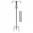 thumbnail image 1 of Double Shepherd Hooks 80-176cm Adjustable Outdoor Plant Hook Inserting Garden Decor Lawn Solar Lights Bird Feeders Hook, 1 of 9