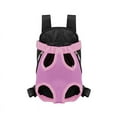 thumbnail image 1 of Double Shoulder Breathable Portable Travel Pet Dog Carrier Backpack Mesh Carrier Front Bag for Small Dog Cats Outdoor, 1 of 9