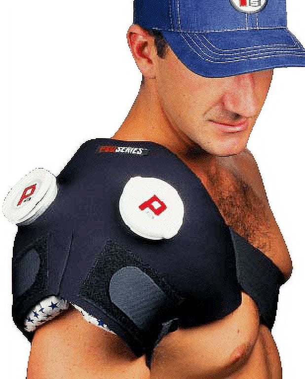 Double Shoulder Ice Pack and Wrap
