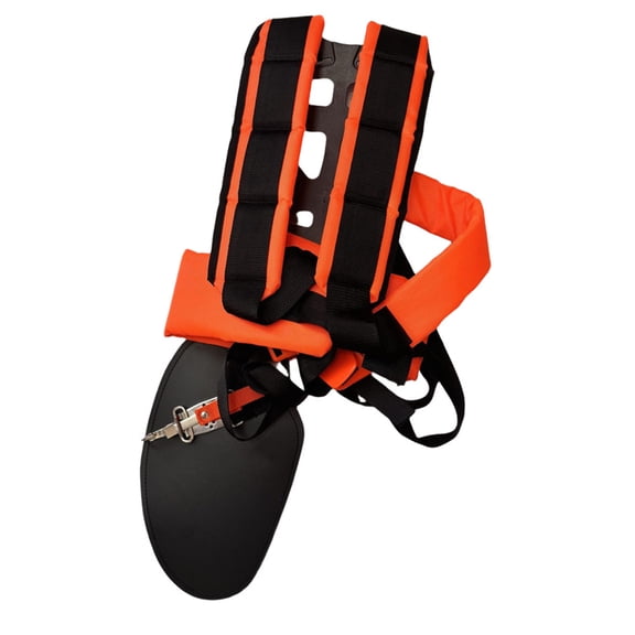 Double Shoulder Strap for Weed Trimmer Adjustable Padded Harness Belt Suitable for Most Leaf Blowers and Brush Cutter