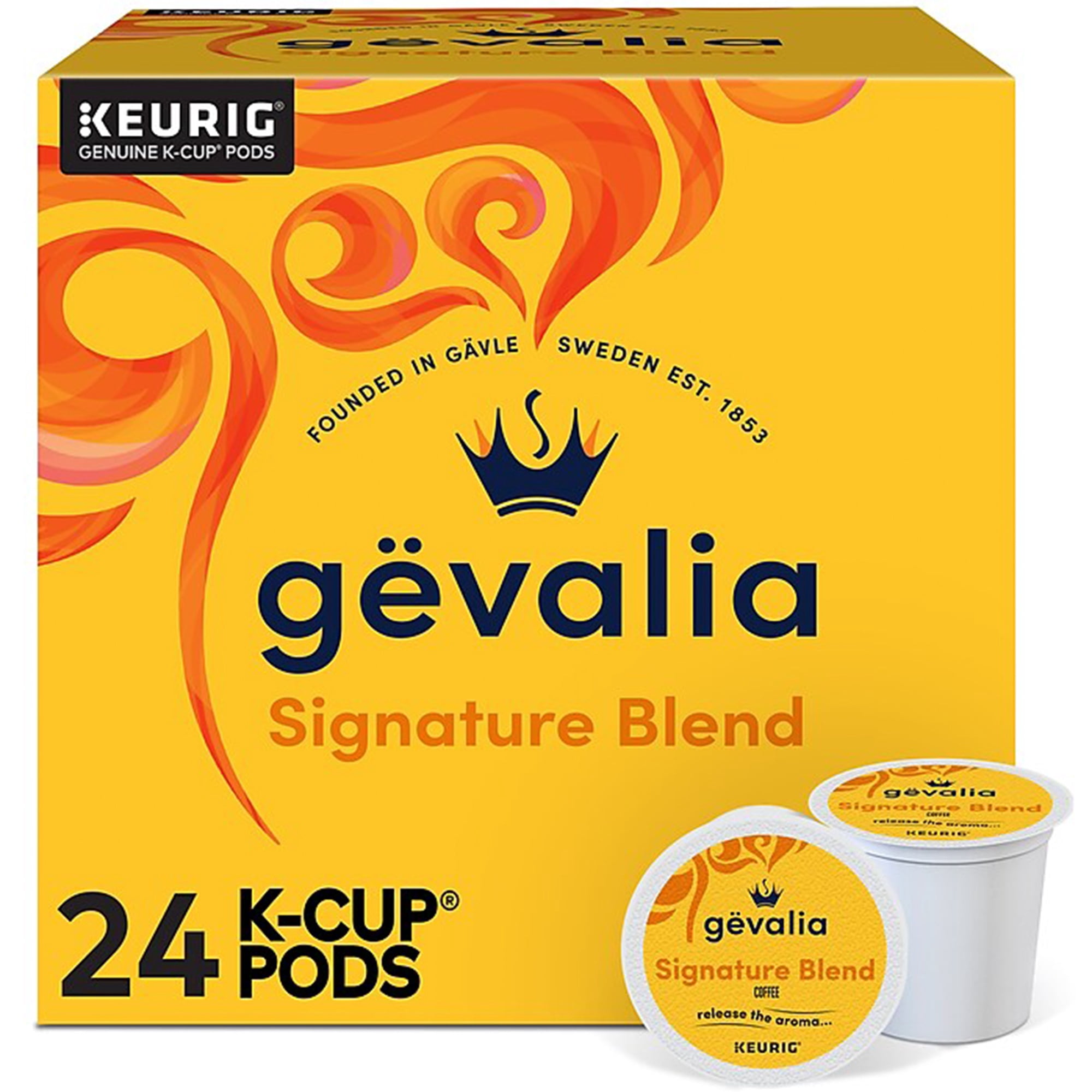 Gevalia® Single-Serve Coffee K-Cup®, Signature Blend, Carton Of 24
