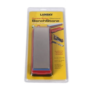 Lansky Deluxe 4-Stone Diamond Sharpening System, X-Coarse, Fine Grit Hone  #LKDMD 