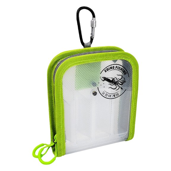 Double Side Fishing Lures Pouches with Compartments for Easy Organization for Anglers and Hobbyists