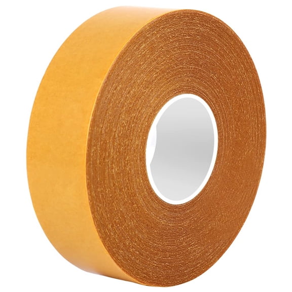 Double Side Fixed Carpet Tape, Non Marking Strong Double Side Tape,High Adhesive Strength Carpet Tape For Rug Two Side,Outdoor Double Side Mesh Tape for Carpet Edge Banding,1Pc(Yellow,65.6ft x 1.18")