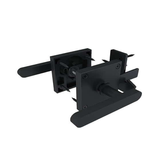 Double Side Gate Latches Heavy Duty Swinging Door Lock Practical Fence Lock Door Hardware Easy to Installation
