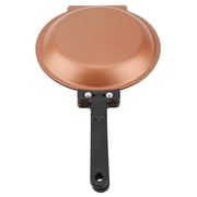 Double Side Non Stick Flip Frying Pan Folding Omelette Pan 7.48In Fried Egg Pancake Maker Baking Tools Diy Cake Round Pan Round Pan Household Kitchen Cookware