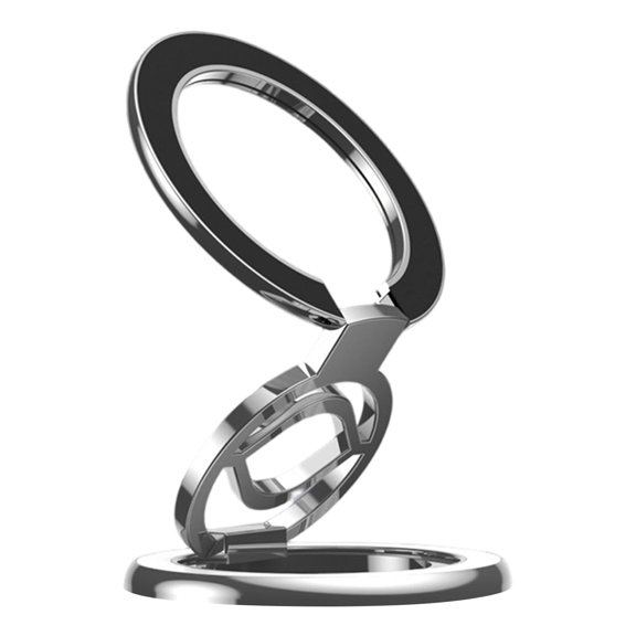 Double Side Phone Grip with Rotation, Foldable Car Dashboard & Table Mount