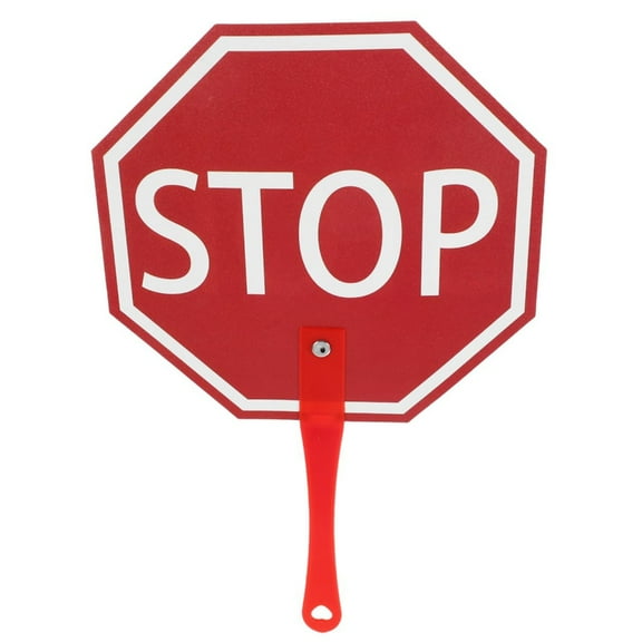 Double Side Plastic Go/Staop Sign For Kids Student Teacher Classroom Teaching