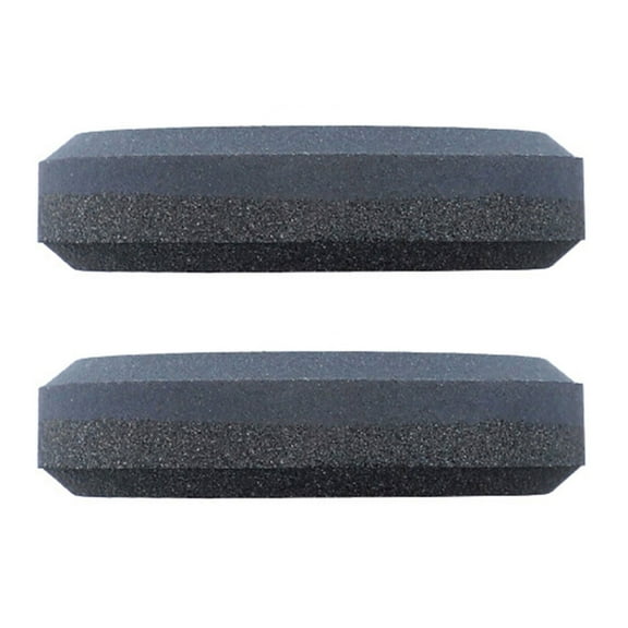 Double Side Sharpening Stone For Cutter Tool Corundum & Silicon Carbides Abrasive Front Ergonomic Round Design