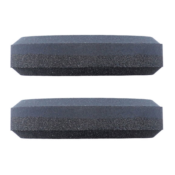 Double Side Sharpening Stone For Cutter Tool Corundum & Silicon Carbides Abrasive Front Ergonomic Round Design