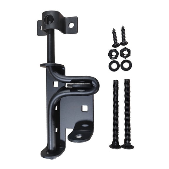 Double Side Sliding Door Bolt Latches with Not Rusts Coating Secure Sliding Bolt Latches Suitable for Left Or Right Hand