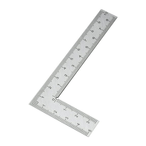 Double Side Slopes Rulers Measuring Layout Tool Steel Framing Square Rulers 90 Degree Scale Rulers for Woodworker
