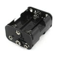 thumbnail image 1 of Double Side Spring Loaded 6 x 1.5V AA Battery Holder Storage Case Box, 1 of 4