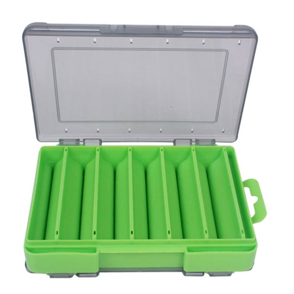 Double Side Tackle Carrying Case Large Clear Fishing Lures Storage Box Water Proof Tackle Organizers Tackle Tool Box