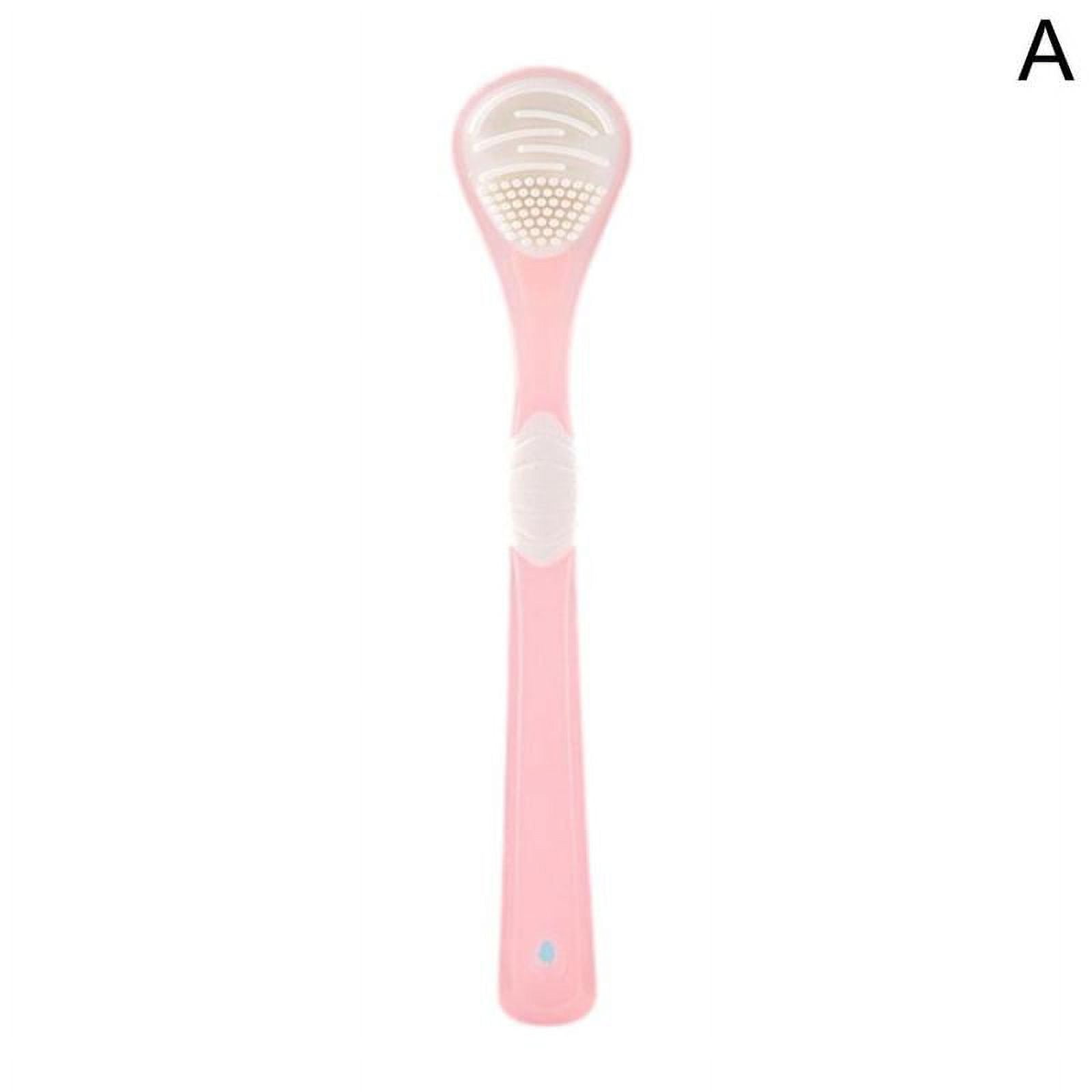 Double Side Tongue Cleaner Brush For Tongue Cleaning Care Tool Silicone Tongue Scraper Toothbrush Fresh Breath
