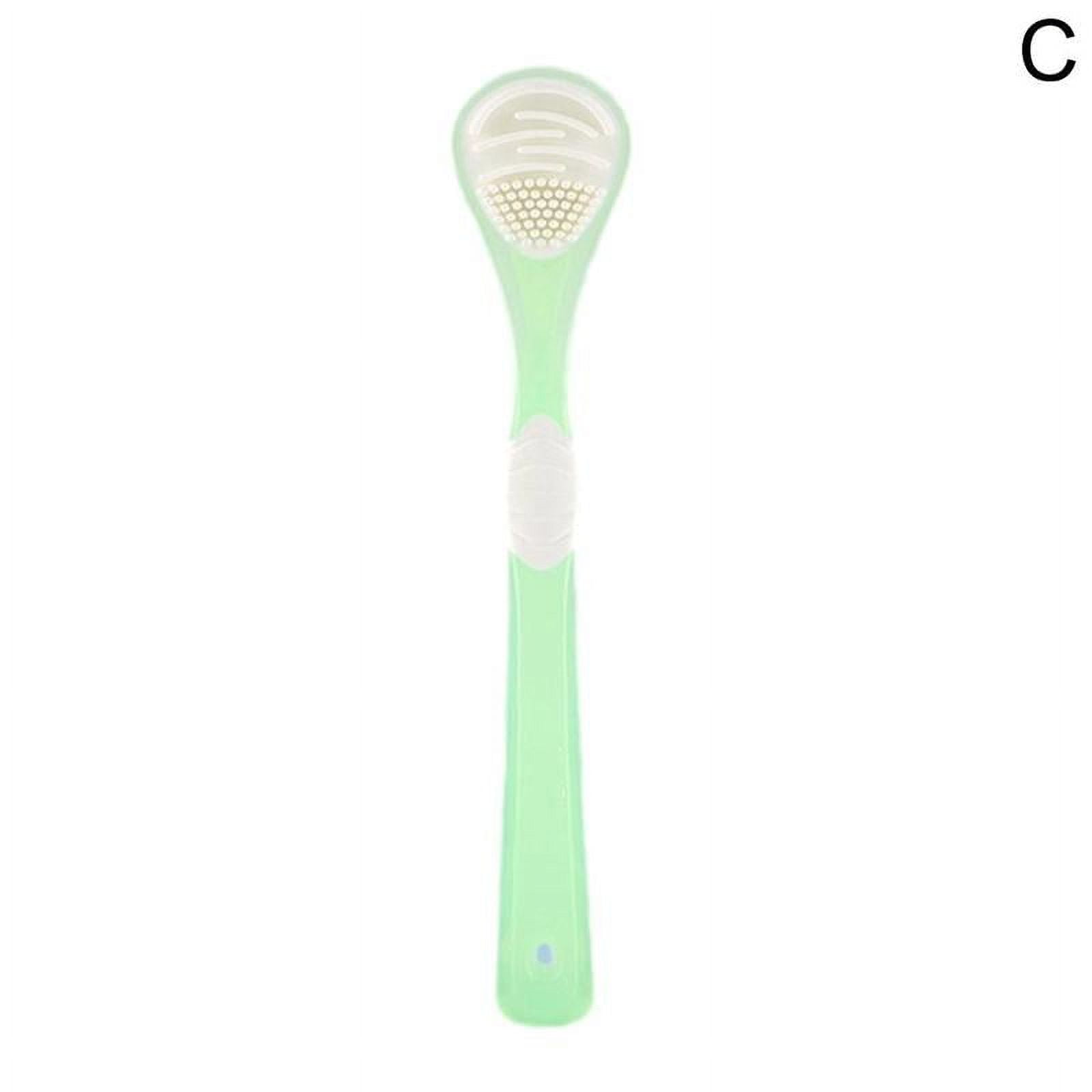 Double Side Tongue Cleaner Brush For Tongue Cleaning Care Tool Silicone Tongue Scraper Toothbrush Fresh Breath
