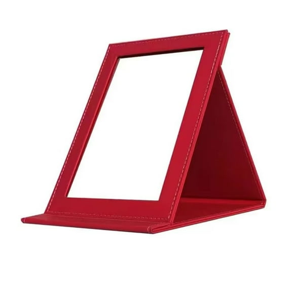 Double-SideHandhel Mirror with Stand, 1X/10X Magnifying Mirror, Clear Adjustable, RounShape