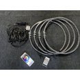 thumbnail image 1 of Double Sided 17.5'' Chasing Wheel Ring Lights For Truck LED Rim Light APP+Remote, 1 of 1