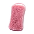 thumbnail image 1 of Double Sided 2 in 1 Silicone Body Scrubber Body Brush Gentle Shower Supplies Pink, 1 of 6