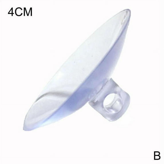 Double-Sided Adhesive Hook Hanger Strong Transparent Suction Cup Storage Rack C8O8