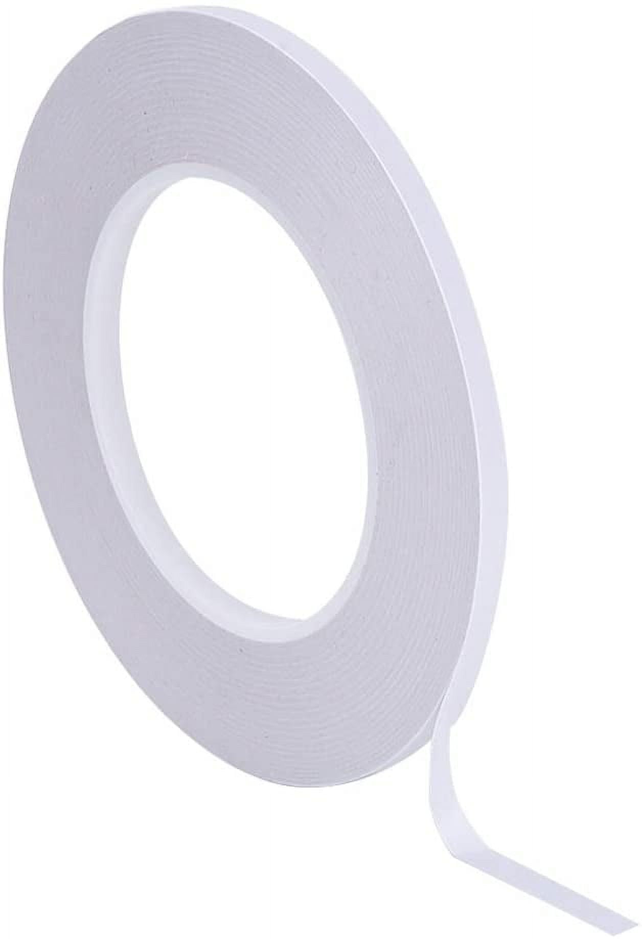 Double Sided Adhesive Tape (43 Yards) for Gifts, Photos, Documents,  Wallpaper, Scrapbooking, Crafts, Ribbon, Cards and Boxes (1/5 Inch)C 