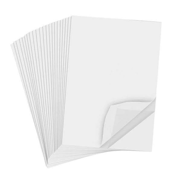 Double Sided Adhesive Tape Sheets: 25 PCS 8.3x11.5 Inch Clear Strong Adhesive Tape Sheets, Sticky Tape Wide Large Double Sided Tape Sheets for DIY Art, Craft, Home Decorative Tape