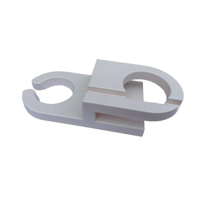 Double Sided Adirondack Chair Wine & Cup Holder, White