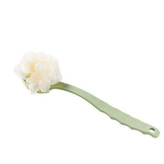 Double Sided Bath Brush with Long Handle | Soft & Firm Bristles for Exfoliation & Back Scrubbing | Ergonomic Grip for Men & Women