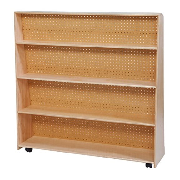 WOOD DESIGNS Double Sided Book Display 50"H