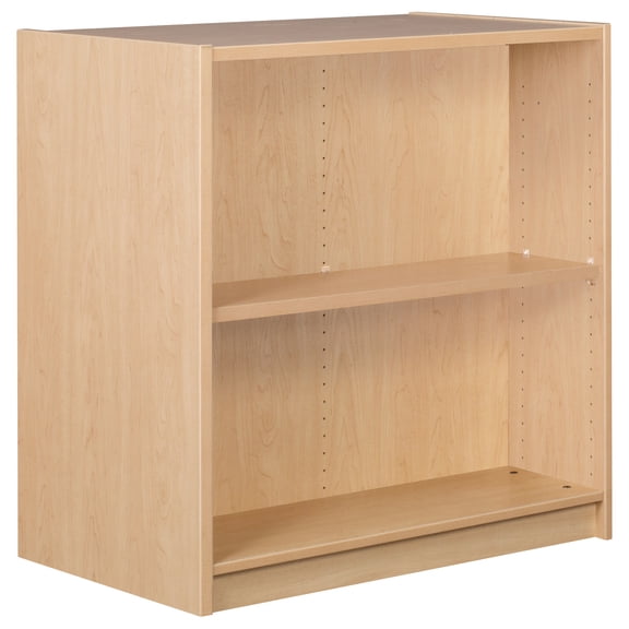 Double Sided Bookshelf - 4 Shelf Open Bookcase - 39" Height - Modern Display Shelving