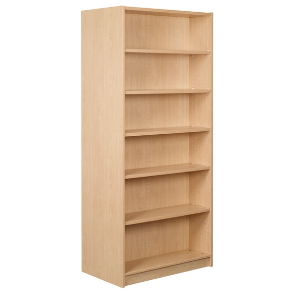 Double Sided Bookshelf - 84 Inch Tall Shelving Unit with 12 Shelves